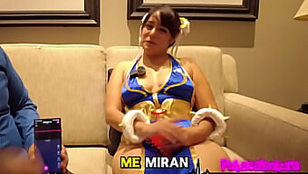 Experimente O Pornô Cosplay Sedutor Com A Beleza Negra Liz Neko Nya E O Ídolo De Cabelos Compridos Chun-Li