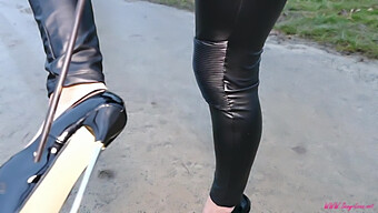 Outdoor Foot Fetish With German Bdsm Humiliation