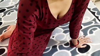 Sensual Indian Mature Lady Instructing Her Stepson On How To Please His Girlfriend Using Explicit Hindi Dialogue, Homemade Video